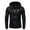 Black, variant on Hoodies Jackets for Men 2023 Casual Long Sleeve Drawstring Zip Up Pullover Sweatshirts Fall Winter Fashion Sport Hooded Jacket Coats Outwear
