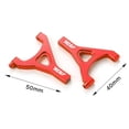 thumbnail image 5 of bedienty 2piece 1/16 Front Upper Suspension Arm Aluminum Alloy Enhanced Rc Front Upper Suspension Arm For SLASH Red, 5 of 5