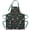 Floral-Dark green, variant on Cute Aprons for Women with Pockets - Vintage Floral Print Kitchen Apron for Baking Cooking - Adjustable Chef Bib Apron, Fun Gifts for Girlfriend Daughter Mother Wife