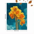 thumbnail image 3 of Daffodil Floral Canvas Print, Wall Art for Living Room Bedroom Kitchen Dining Room Office Hallway, 3 of 8