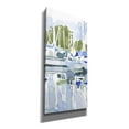 thumbnail image 2 of Epic Graffiti 'Sailboat Reflections I' by Emma Scarvey, Giclee Canvas Wall Art, 30"x60", 2 of 8