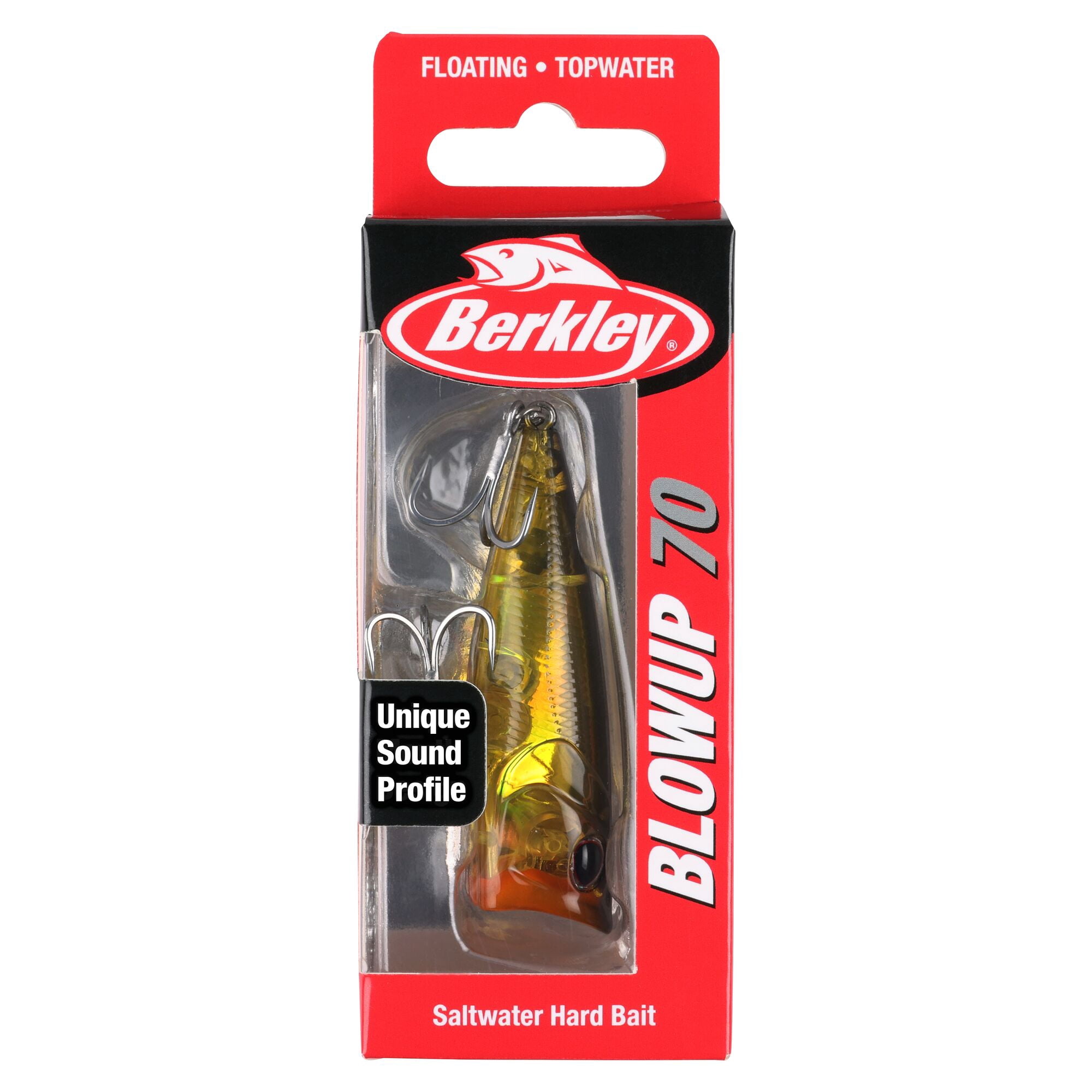 Berkley BlowUp Fishing Lure, 2.75 in, Black Gold (1-count)