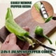 thumbnail image 3 of Stainless Steel Pepper Corer Tool - Efficient Seed Remover and Stem Cutter for Chilies and Peppers, 3 of 5