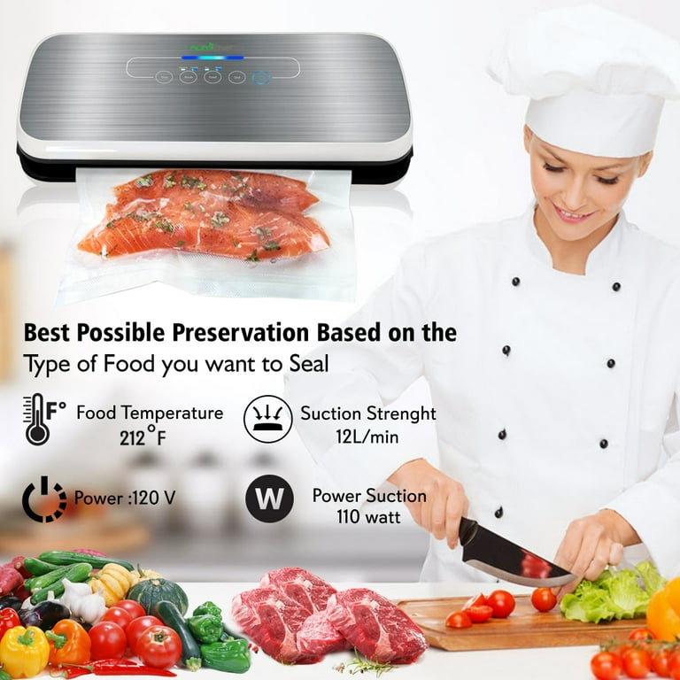 Free Shipping! NutriChef PKVS18SL Automatic Food Vacuum Free Shipping! NutriChef PKVS18SL Automatic Food Vacuum