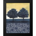 thumbnail image 2 of Wyatt Jr., Norman 20x24 Black Modern Framed Museum Art Print Titled - Blue Lemon Tree II, 2 of 5