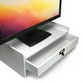 thumbnail image 5 of Excello Global Products Wooden Monitor Stand - White - EGP-HD-0421A, 5 of 6