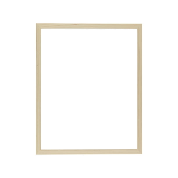 Ambiance Unfinished Wood Gallery Frame 16x20 In