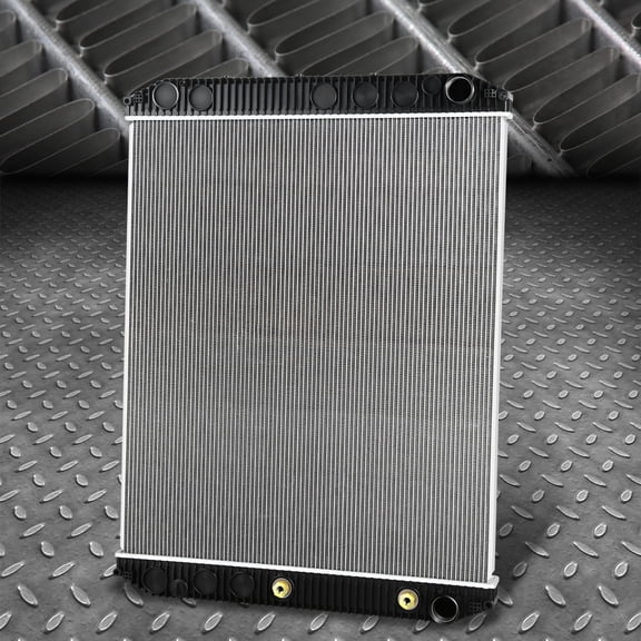 Nuvision for 07-14 Volvo VNL 10.8/11.9/12.1/12.8/14.9/16.1L 2-Row Aluminum Core Radiator