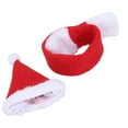 thumbnail image 2 of Cat Christmas Hat Outfit, Hook And Loop Design Pet Christmas Costume Adjustable Easy To Wear  For Puppy For Cats, 2 of 8