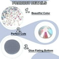 thumbnail image 4 of 400 Pcs Hotfix Rhinestones Flatback Crystal Glass Gems with Clear Bag Nail Art Kit for Crafts Clothes DIY Decoration 5 Sizes (SS6-SS20 Set, Night Starry Sky), 4 of 6