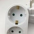 thumbnail image 3 of High Security Standard Schucko Sockets, 16A/250V Lightweight Ultra Compact for Worldwide Travel Use, 3 of 5