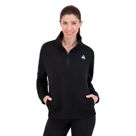 Reebok Women's After Class 1/2 Zip Sweatshirt, Sizes XS-XXXL