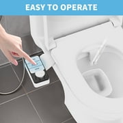 PHANCIR Bidet Attachment, Non-Electric Adjustable Water Pressure, Front and Rear Washing Double Nozzle Bidet