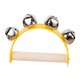 thumbnail image 3 of Campana de madera, instrumento Musical, campana de tambor, juguetes educativos, campana de mano, pandereta para juegos, fiestas de vacaciones, KTV, , AMARILLO Hugo Pulsera campanilla, 3 of 8