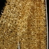 Gold Fuzzy Open Weave Wired Craft Ribbon 2.25" x 20 Yards