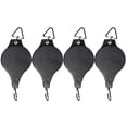 thumbnail image 1 of 4 Pack Plant Hook Pulley, Retractable Plant Hanger Black /White, 1 of 9
