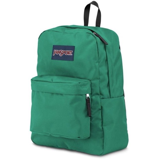 Mochila Jansport Superbreak Js00T5013P5 Verde Marca Jansport de Poliéster 600 Color Verde