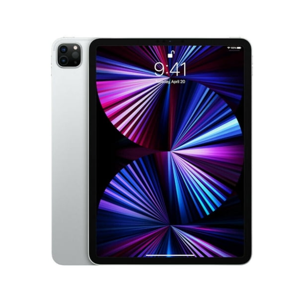 Reacondicionado Apple iPad Pro 11" (2021) A2301 (WiFi + Cellular Desbloqueado) 128GB Plata (Grado A+)