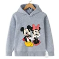 thumbnail image 3 of Sudadera con capucha con estampado de Minnie Mickey para niños y niñas, ropa deportiva informal para primavera y otoño, ropa para niños en 2D, 3 of 5
