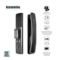thumbnail image 3 of Cerradura Electrónica Inteligente Wifi De Seguridad. Con Timbre y 5 Métodos De Apertura: Huella Digital, Códigos, Tarjetas RFID, Aplicación Móvil, Llave Física., 3 of 10
