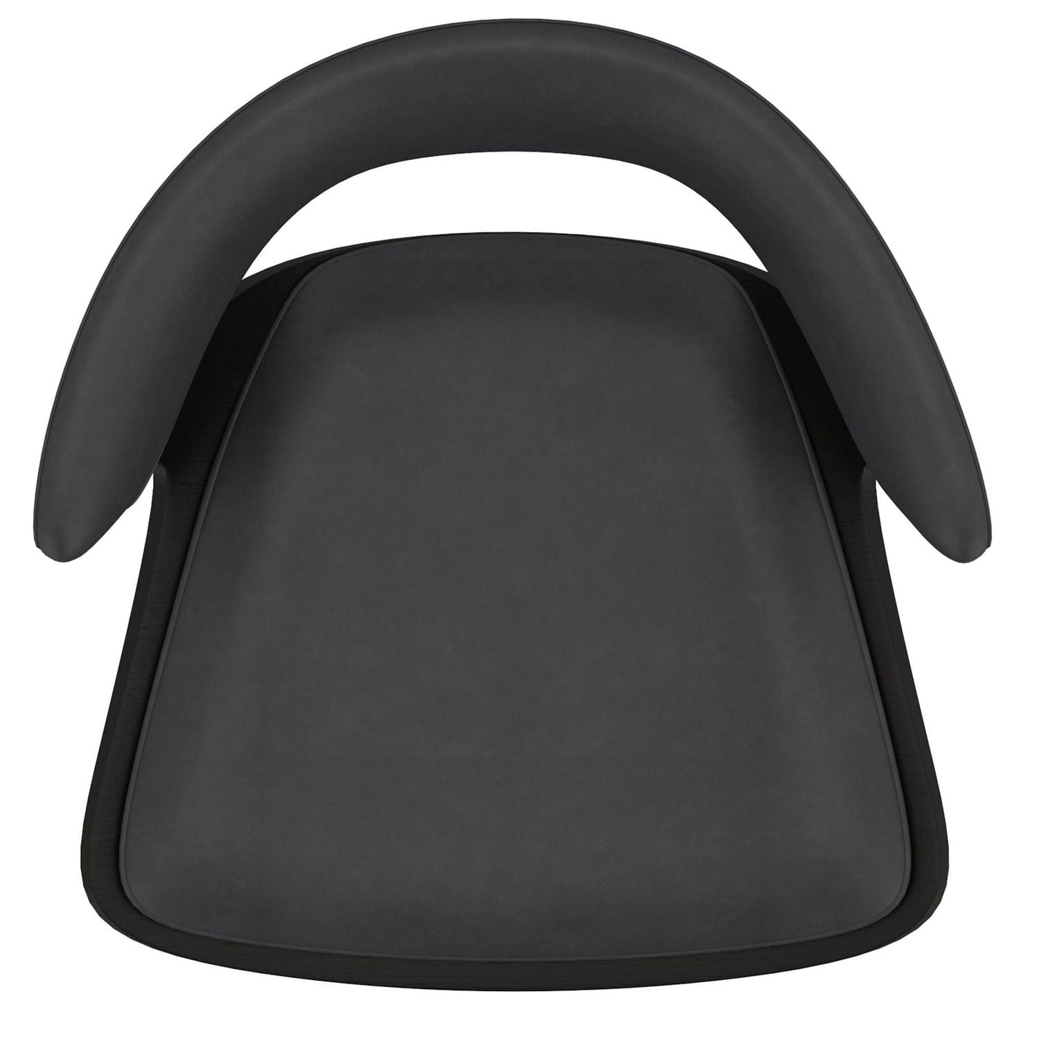 Contemporary Air Lift Stool in Charcoal