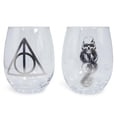 thumbnail image 1 of Copas de vino plateadas con iconos de Harry Potter de Buffalo, 600 ml, paquete de 2, 1 of 7