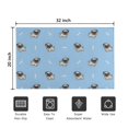 thumbnail image 5 of Cartoon Pug Dog Door Rugs,Washable Non Slip Door Mats Indoor,Decorative Door Mats,Entry Mat Indoor for Entrance,Bedroom,Kitchen,Bathroom,20"x32", 5 of 6