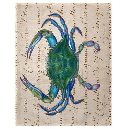

Betsy Drake PM005B 14 x 18 in. Male Blue Crab Place Mat - Set of 4