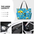 thumbnail image 3 of Naloa Cute Car Cartoon Large Capacity Beach Bag, Waterproof Sandproof Beach Swim Pool Bag Tote Bag for Women, 3 of 7