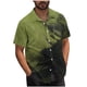 thumbnail image 1 of Mens Casual Manga Corta Botón Abajo Camisas Turndown Cuello Blusa de Impresión, Poliéster Ligero Top de la Moda para el Verano Al Aire Libre Y el Uso Diario, 1 of 6