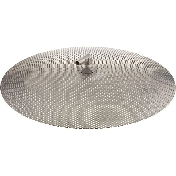 Bilot Stainless Steel Domed False Bottom, Select a Size (12", 10" or 9"), 12" L x 12" W