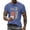 Royal Blue, variant on Men's 1776 2026 250 Years We The People Thin Red Line American Flag Graphic Print Crew Neck Short Sleeve Vintage Classic Summer Casual Sport Daily Going Out Wear Activewear Streetwear Top Tee Shirt