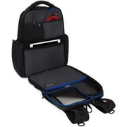 حقيبة حمل SwissGear ScanSmart 8121203410 (حقيبة ظهر) لجهاز كمبيوتر محمول مقاس 17 بوصة، باللون الأسود