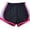 Black/Hyper Pink, variant on Nike Girls Performance Shorts 5, Black/Hyper Pink