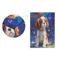 thumbnail image 4 of Wobogo King Charles Spaniel Dog Garden Flag 28×40 Inch Double Sided For Outdoor Yard Decoration, 4 of 6