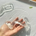 thumbnail image 5 of Juguete antiestrés de serpiente transparente y brillante | Simulación realista | Juguete antiestrés suave, con amasado y estiramiento | Alivio de la ansiedad para niños y adultos | Adorno decor, 5 of 5