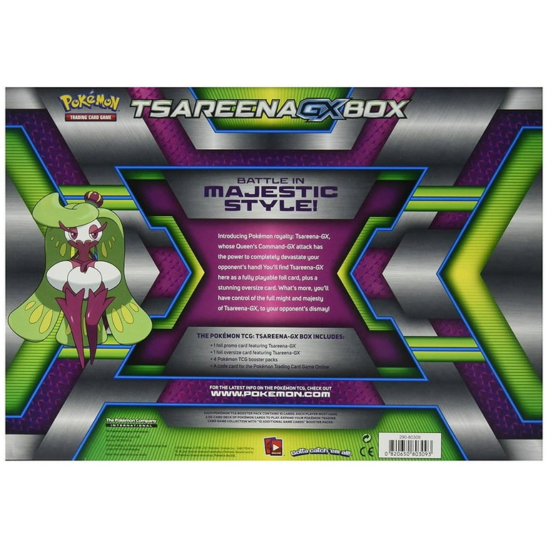 Pokemon TCG: Tsareena-GX Collectible Box Card Game (New 2017) - Walmart.com Pokemon TCG: Tsareena-GX Collectible Box Card Game (New 2017) - Walmart.com