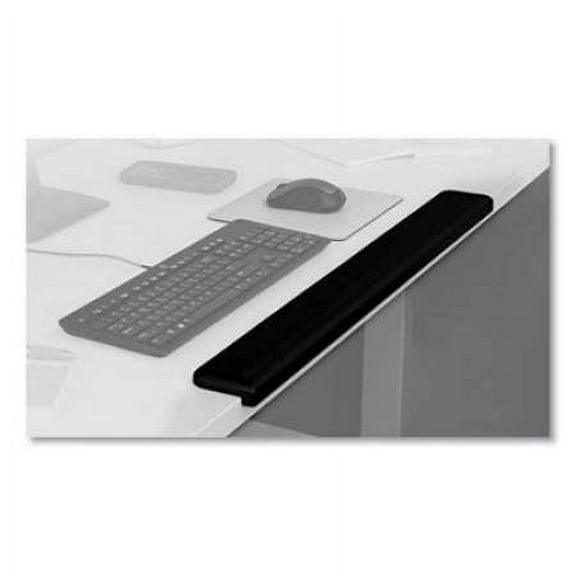 3M Gel Wrist Rest for Standing Desks, 30.13 x 3.25 x 1, Black (WR200B)
