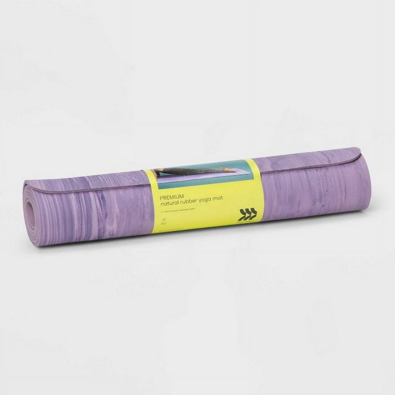 Natural Rubber Yoga Mat 5mm Violet - All in Motion™