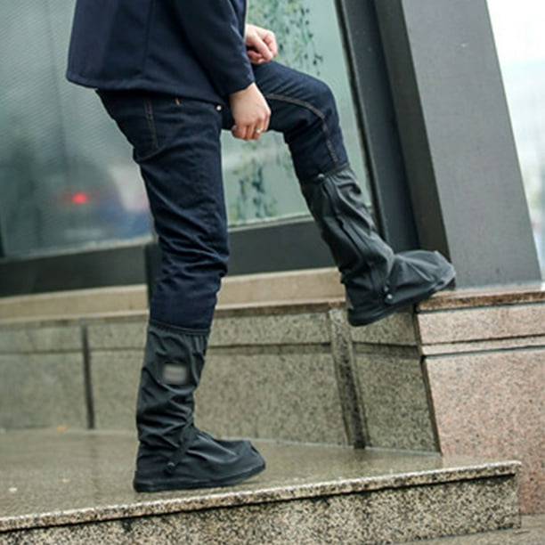 Couvre-chaussures bottes de pluie imperméables anti-neige couvre