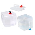 thumbnail image 2 of Lot de 2 Bidon d'Eau Portable Pliable 10L avec Robinet (Pa), 2 of 5