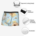 thumbnail image 6 of Bingfone Cute Gnome Bee Collects Honey Men'S Underwear - Casual Stretch Boxer Briefs-Xx-Large, 6 of 9