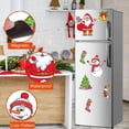 thumbnail image 3 of Christmas Refrigerator Magnets, Magnetic Christmas Tree Magnets for Refrigerator Stickers Decoration Christmas Magnets for Refrigerator Santa Reindeer Holiday Magnets for Fridge (A), 3 of 6