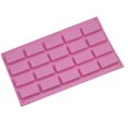 thumbnail image 2 of Billuyoard Molde de silicona de 20 cavidades, forma rectangular, herramienta para hornear cubitos de hielo, galleta, rejilla pequeña suave, antiadherente, Herramientas y accesorios para hornear Billuyoard HA082811-00, 2 of 6