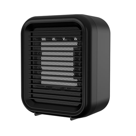 Zootealy 800W Electric Space Heater PTC Fast Heating Small Heater Personal Desk Heater with Tip-Over and Overheat Protection for Home Office Room Indoor Use