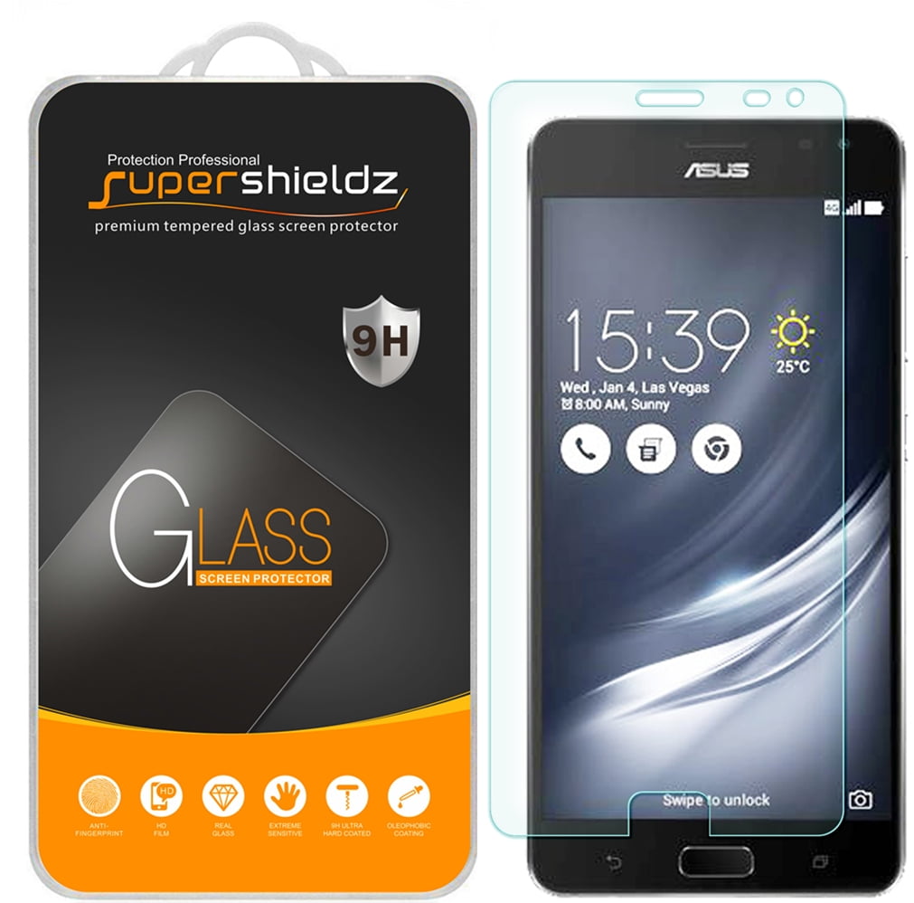 [1-Pack] Supershieldz for Asus ZenFone AR Tempered Glass Screen Protector, Anti-Scratch, Anti-Fingerprint, Bubble Free