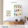 thumbnail image 4 of Elephant Stock Facial Expressions Chart Wall Art - Vertical Canvas Wall Art - Living Room Wall Decor - Kids And Nursery Canvas - Beige And Brown Decor - 8" x 12", 4 of 8