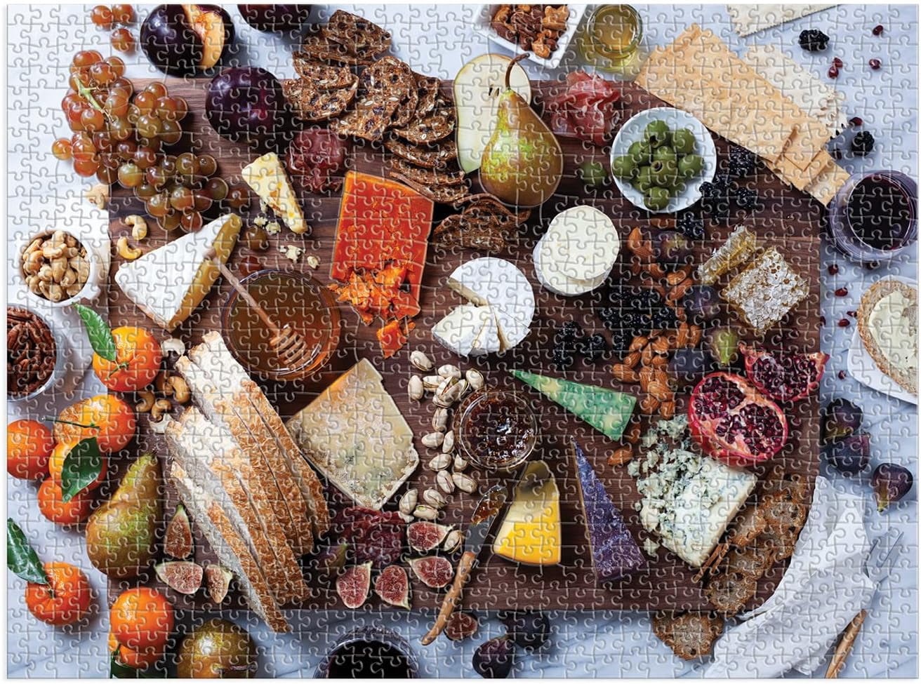 Art of the Cheeseboard 1000 Piece Multi-Puzzle Puzzle (Other)
