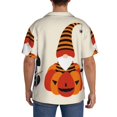 thumbnail image 5 of Haiem Halloween Gnomes1 Men's Casual Shirts Short Sleeve Button Down Shirts Fashion Textured Summer Beach Shirt-4X-Large, 5 of 7