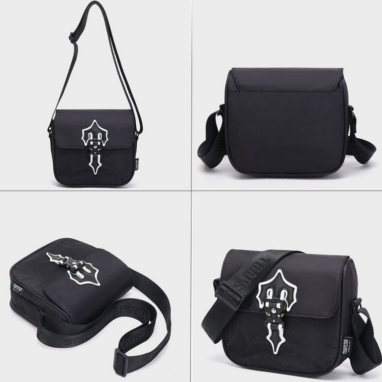 Trapstar Crossbody Bag Fashion Nylon Men Bag Shoulder Bag Purse Organize Travel Messenger Bag Oxford Cloth Lightweight Men Shoulder Bags Suitable for Outdoor Activities Walmart